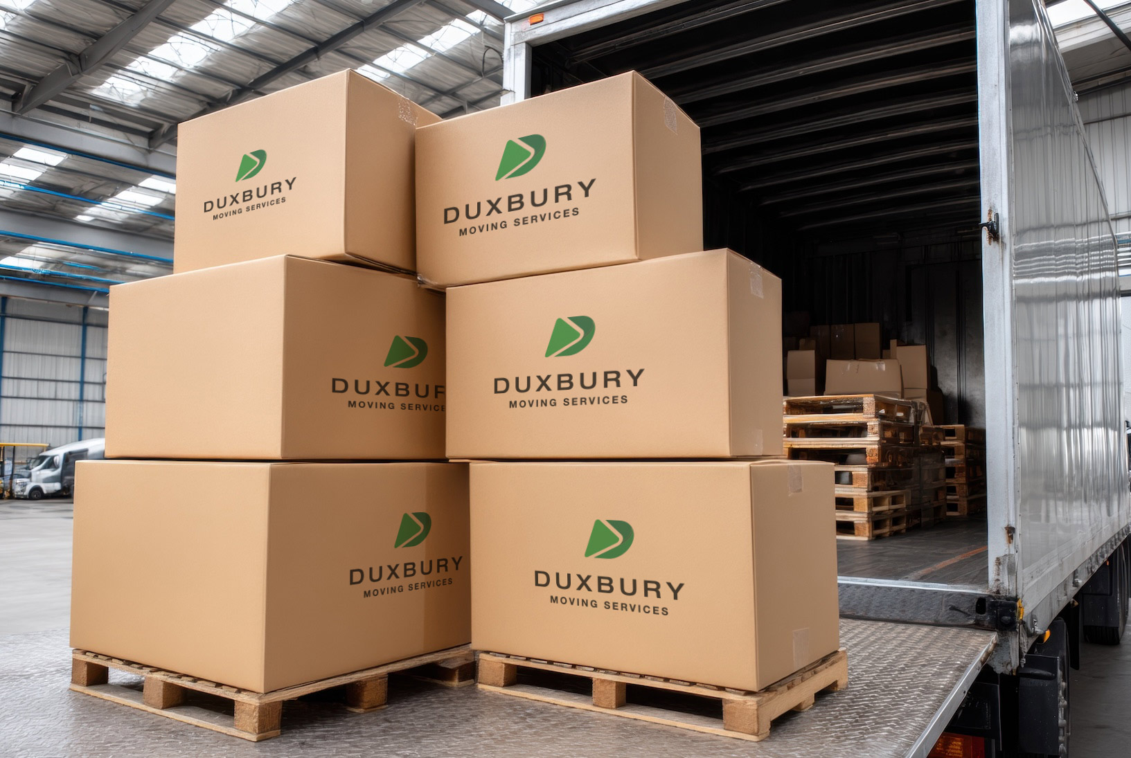 Duxbury moving boxes
