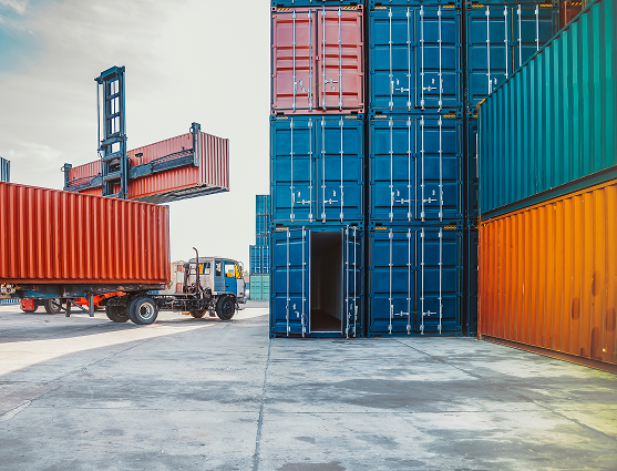 Shipping containers for international moving