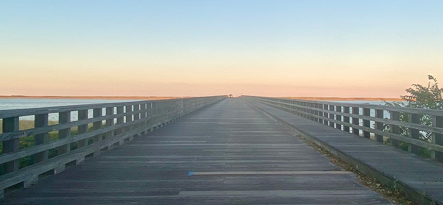 Duxbury Beach from Powder Point Bridge