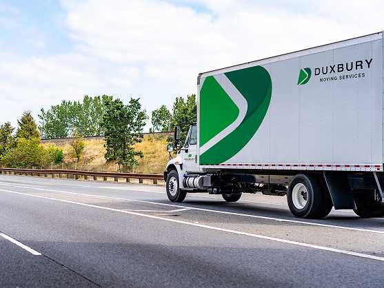 Duxbury Long Distance Moving on the highway